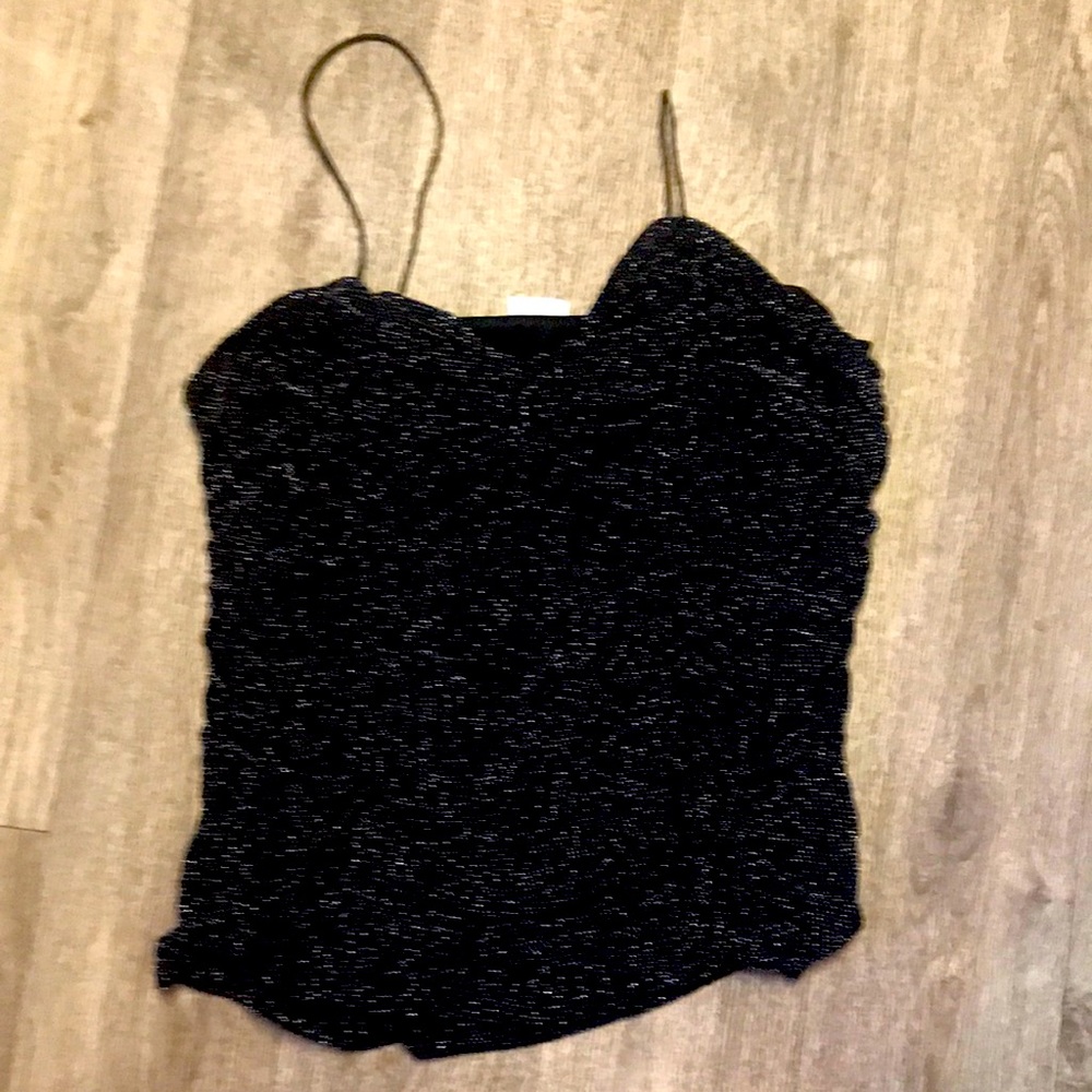 Black tank top